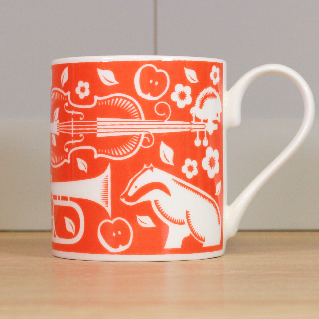 Pet Sounds Harvest Orange Mug