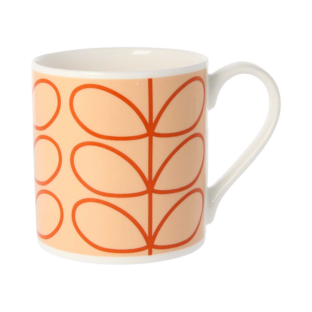 Linear Stem Tomato Mug