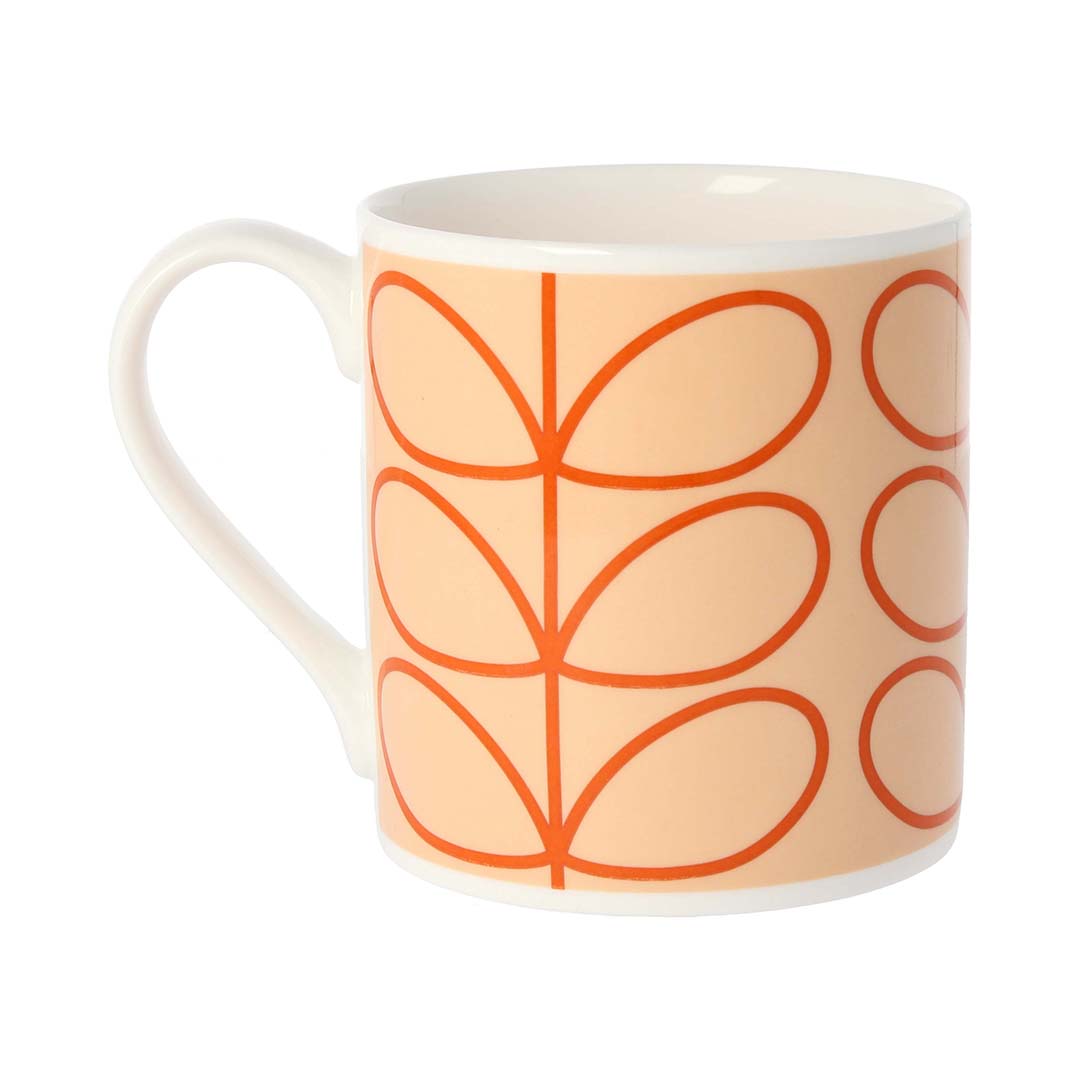 Linear Stem Tomato Mug