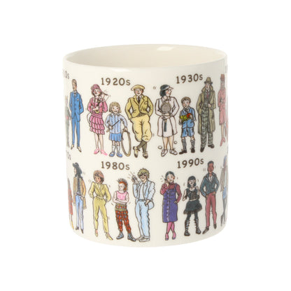 Fashion Through The Decades Mug