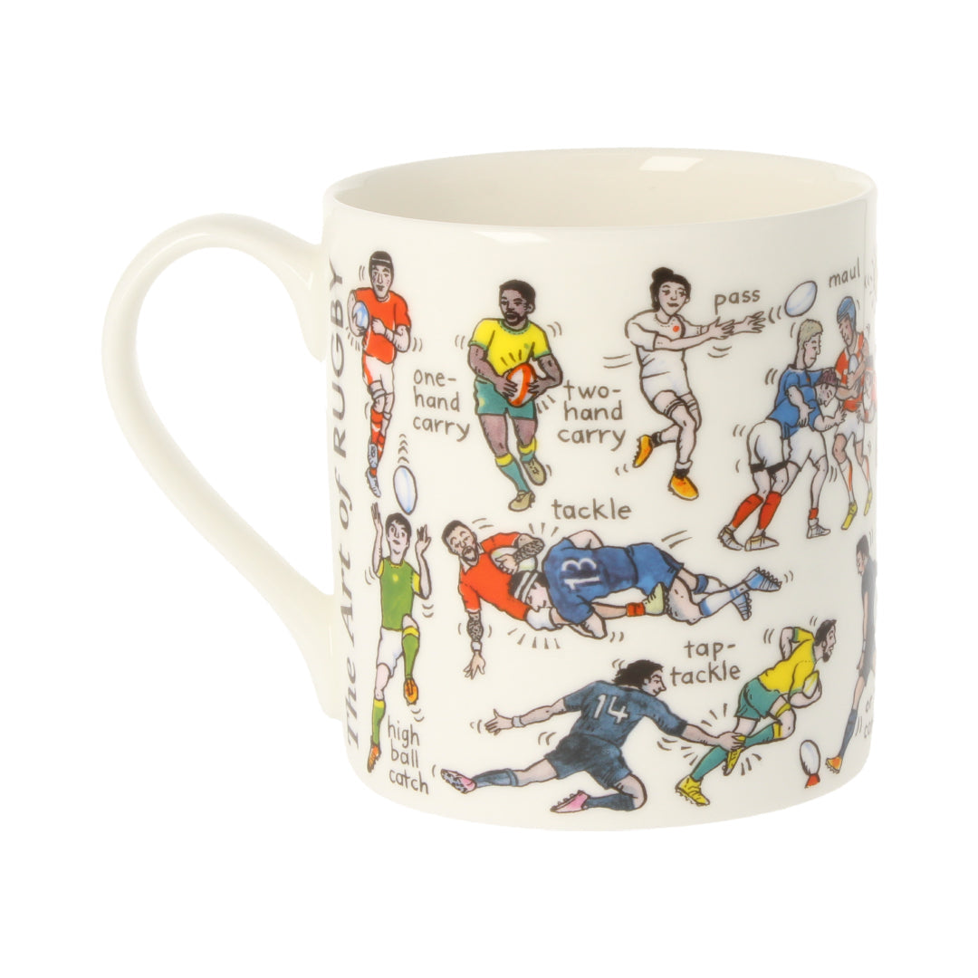 The Art Of Rugby Mug