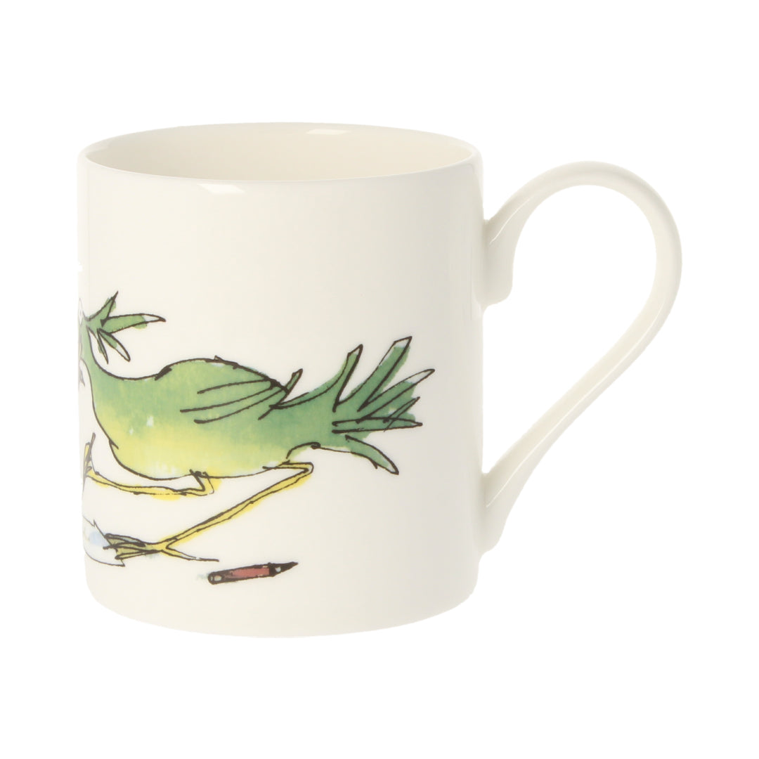 Green Bird Mug