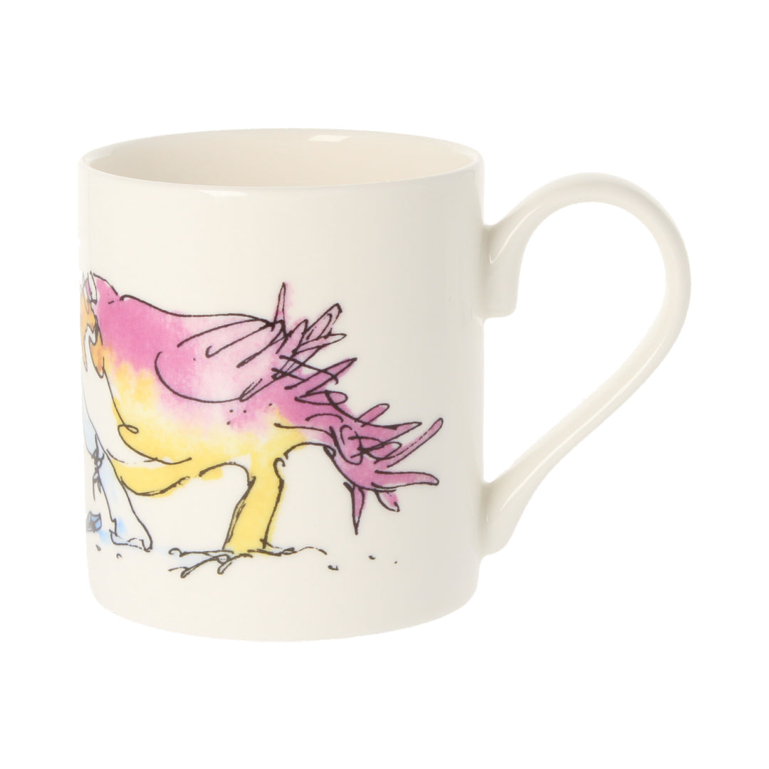 Reading Parrot Mug