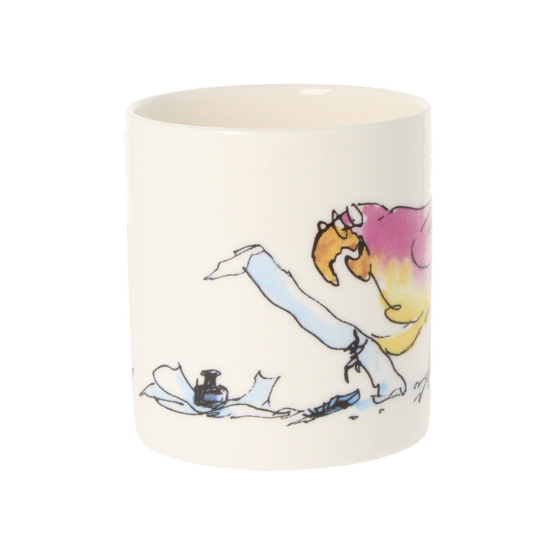 Reading Parrot Mug