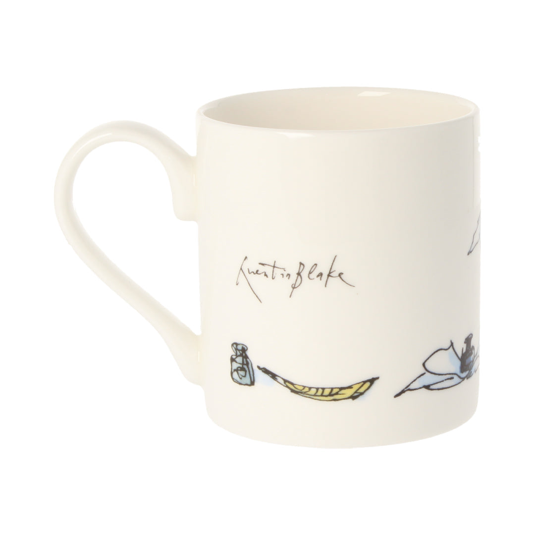 Reading Parrot Mug