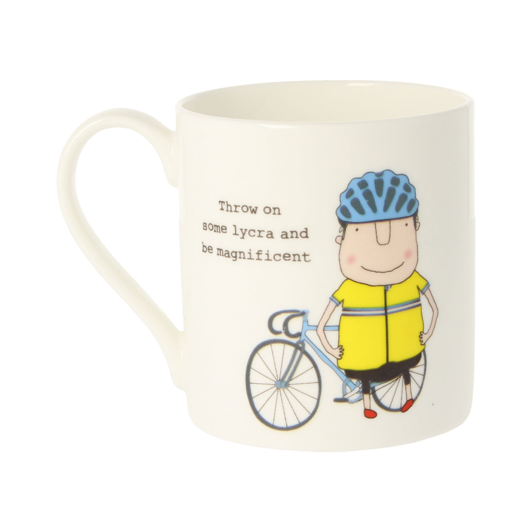 Throw On Some Lycra &amp; Be Magnificent Mug