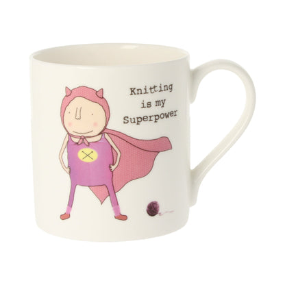 Knitting Is My Superpower Mug