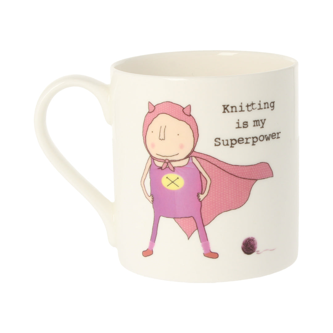 Knitting Is My Superpower Mug