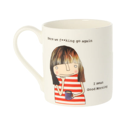 Here We F**king Go Again (F) Mug