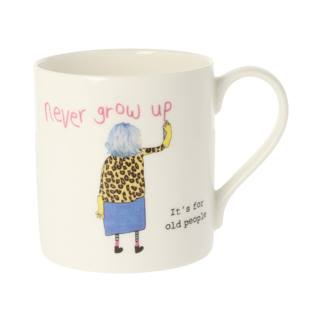 Never Grow Up Mug